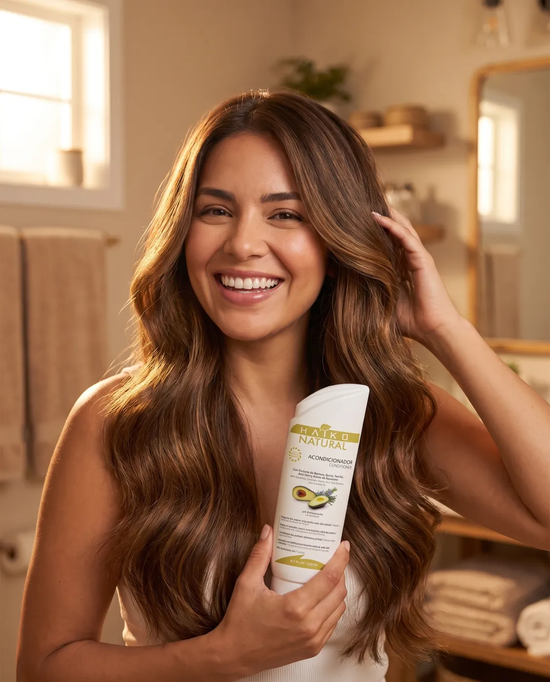 Acondicionador con Aceite de Aguacate y Extractos Naturales