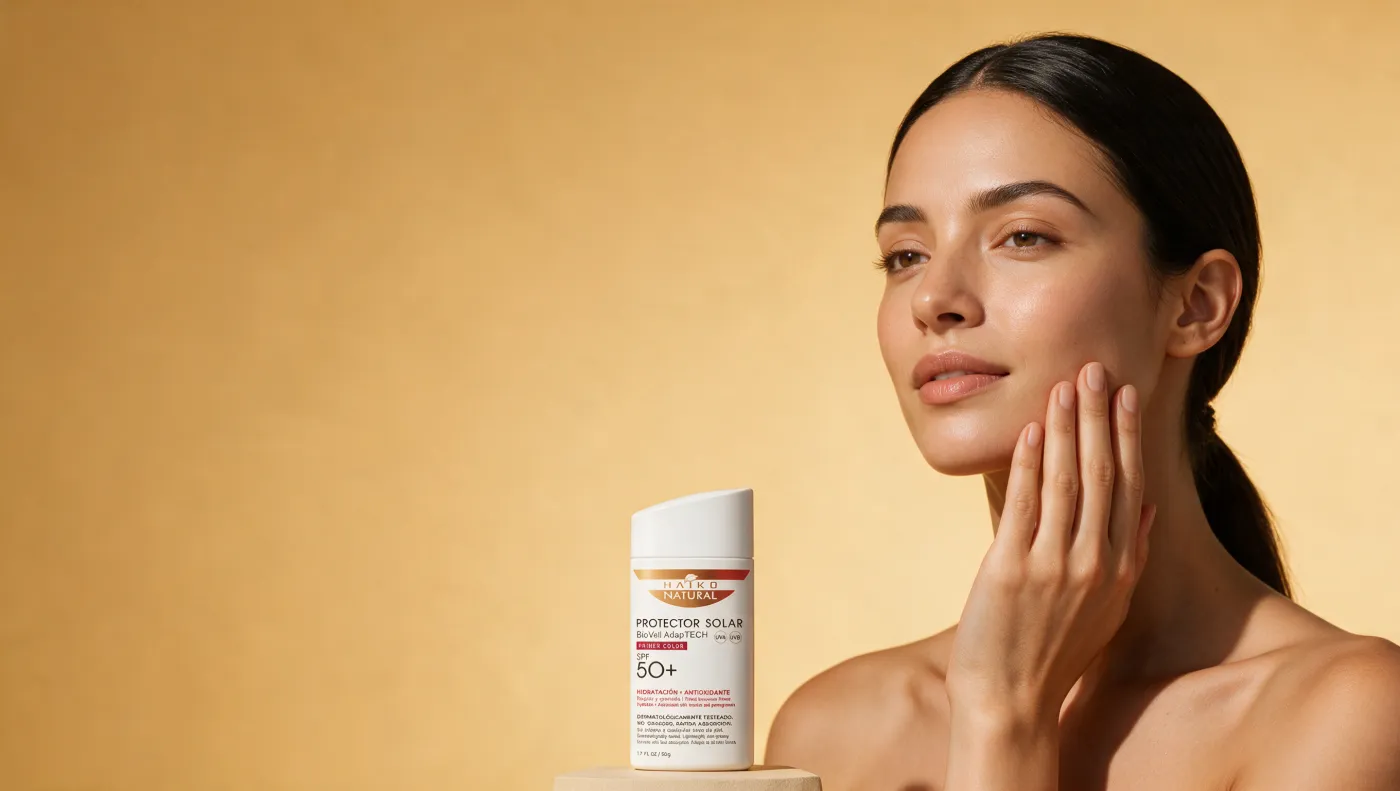 Protector Solar Facial BioVeil AdapTECH SPF 50+ Con Color