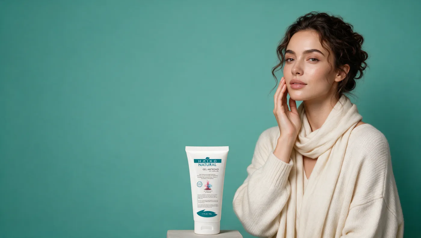 Gel Antiedad con Extracto de Algas Marinas y Microesferas de Vitaminas A y E