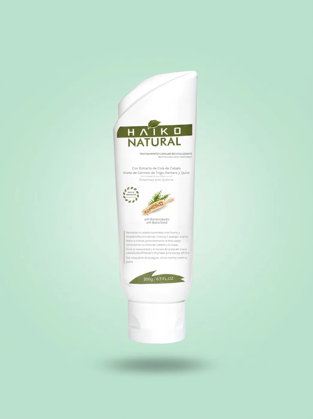 Tratamiento Capilar Revitalizante con Extracto de Cola de Caballo y Aceite de Germen de Trigo