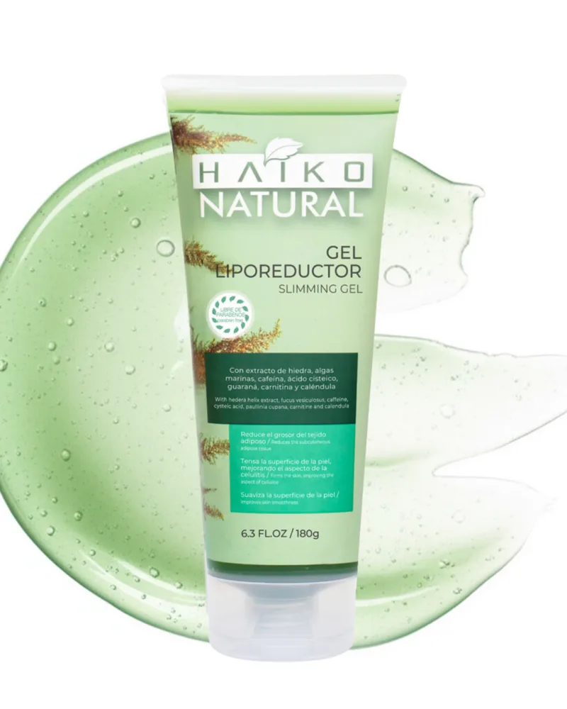 Gel Liporeductor con Extracto de Hiedra, Cafeína y Algas Marinas